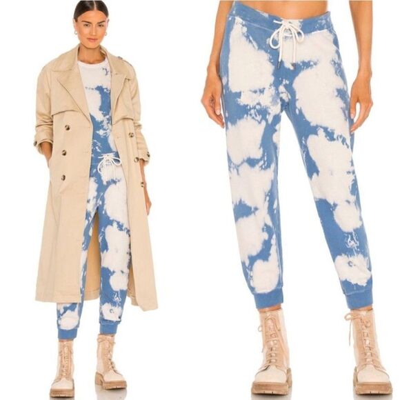 The Great Womens Sweatpants The Cloud Cropped Jogger Whimsical Fairycore Blue S - Picture 14 of 14